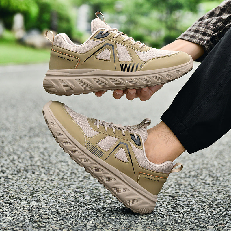 Casual Running Shoes for Men Wide Toe Box Comfortable Shock Absorption Fashionable and Versatile Autumn/Winter Style