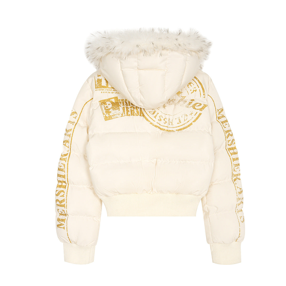 Hooded cotton jacket