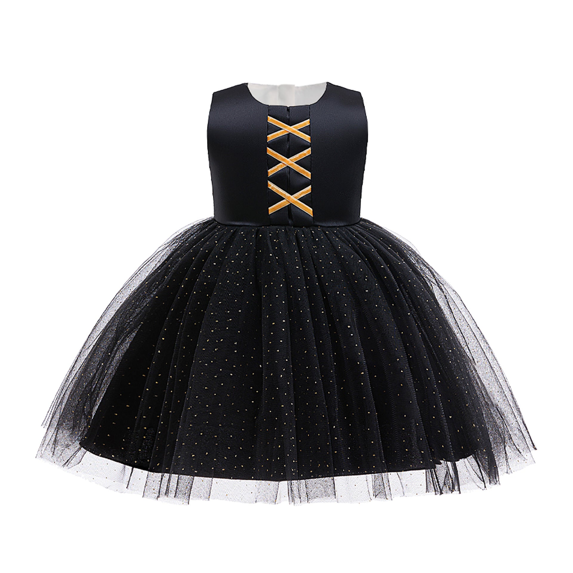 Children's Formal Dress Halloween Girls Festival Costume Cosplay Party Performance Tulle Dress