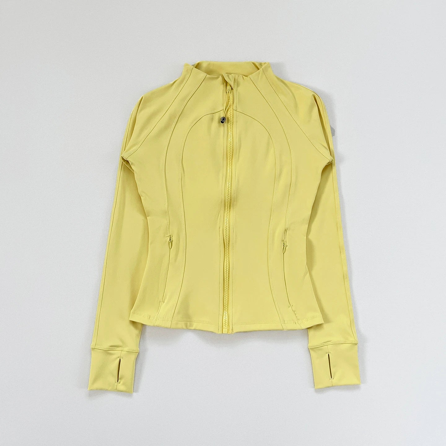 Women's Multi - color Sports Knit Jacket, Casual Long - sleeve Top, Fashion Solid - color Yoga Outerwear, 2025 New Arrival