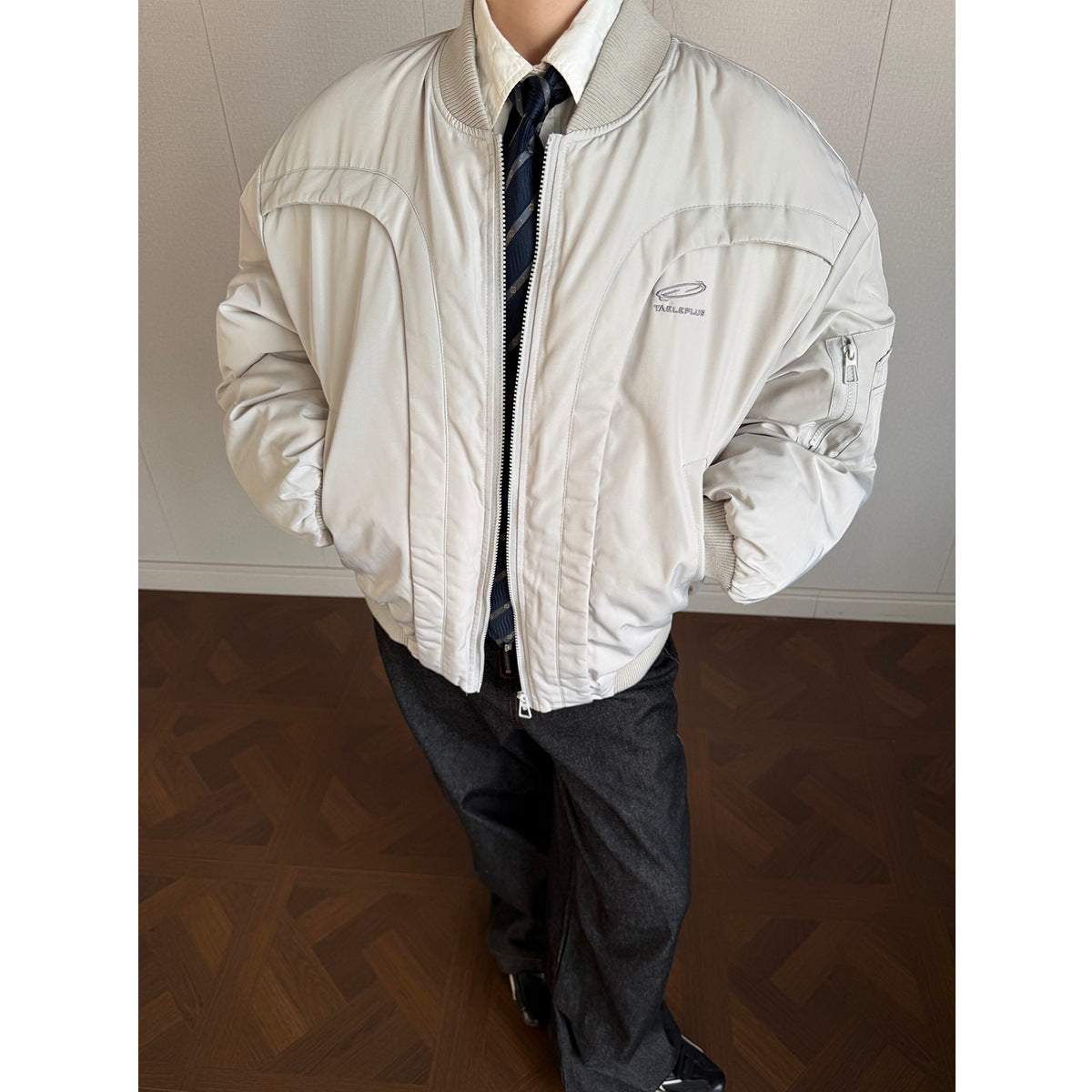 Warm bread jacket cotton jacket baseball jacket