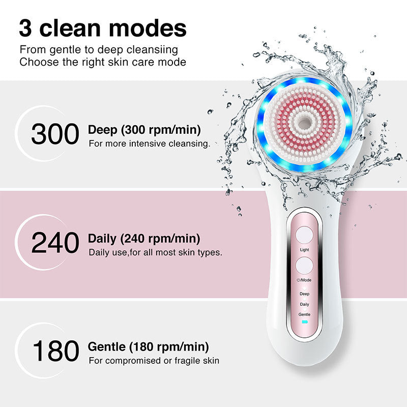Electric facial brush for removing makeup and blackheads portable beauty tool multifunctional facial cleanser