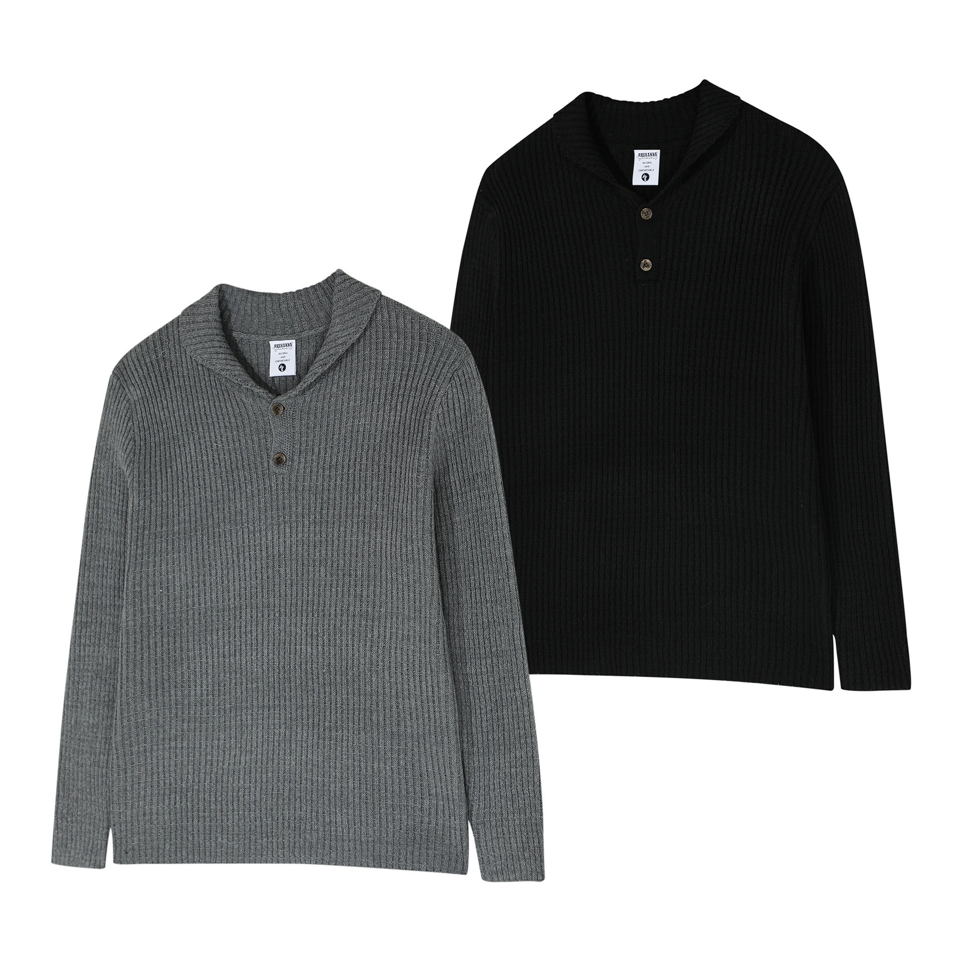 Knitted sweater lapel sweater base sweater