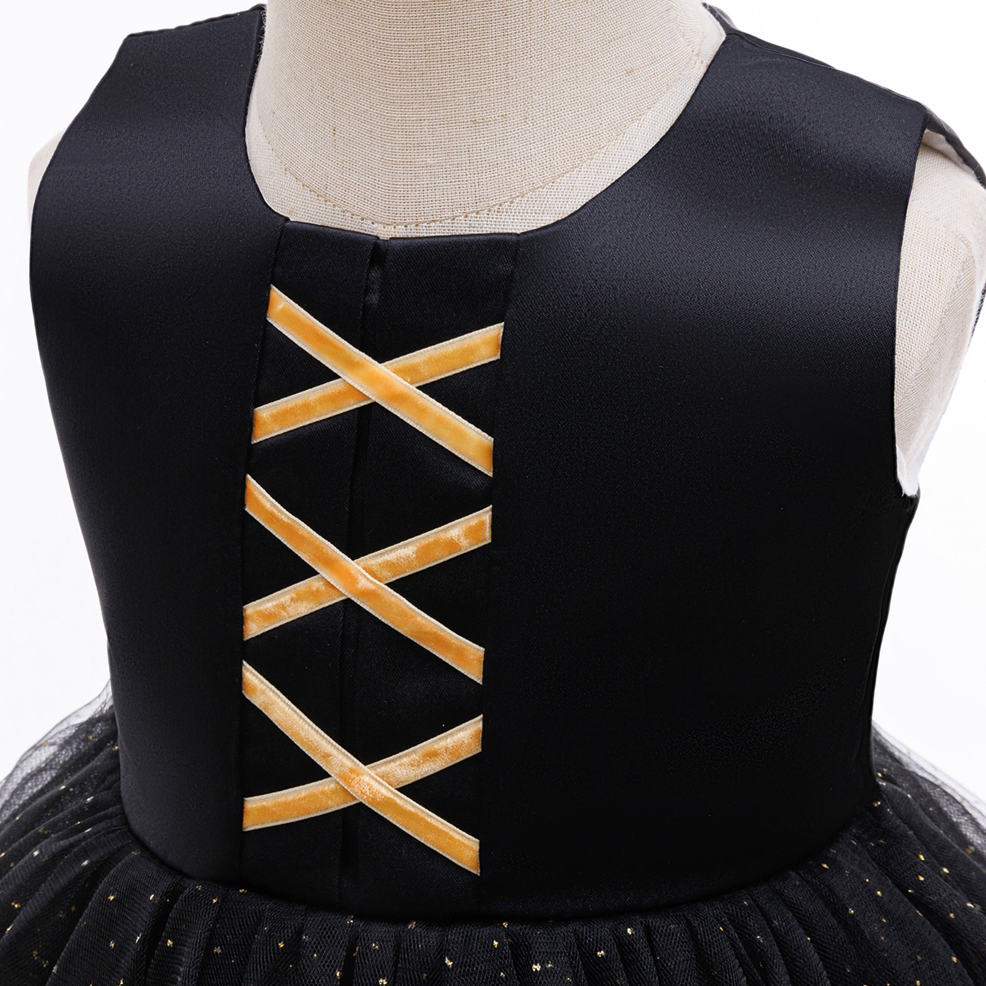 Children's Formal Dress Halloween Girls Festival Costume Cosplay Party Performance Tulle Dress