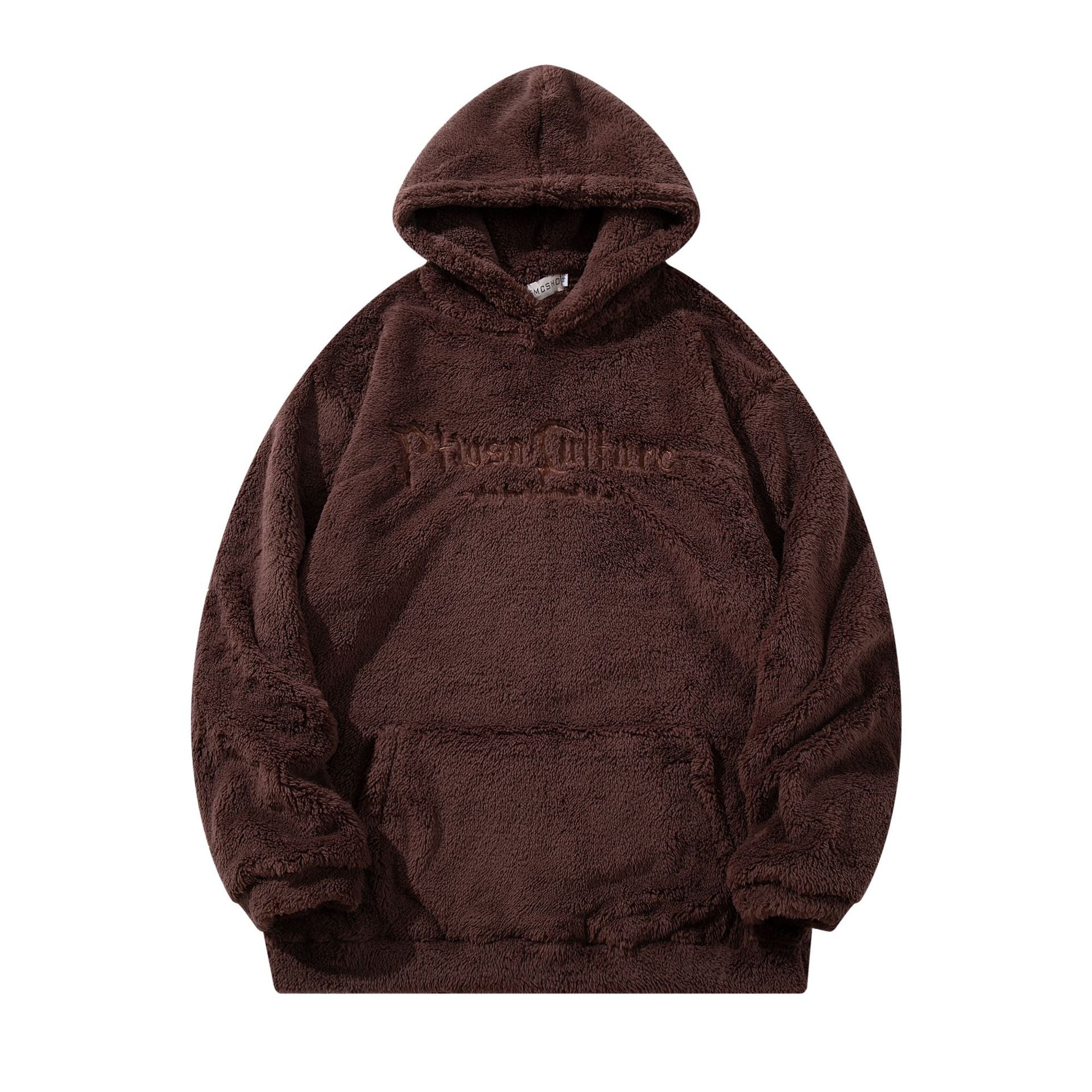 Arctic fleece hooded sweatshirt for men and women