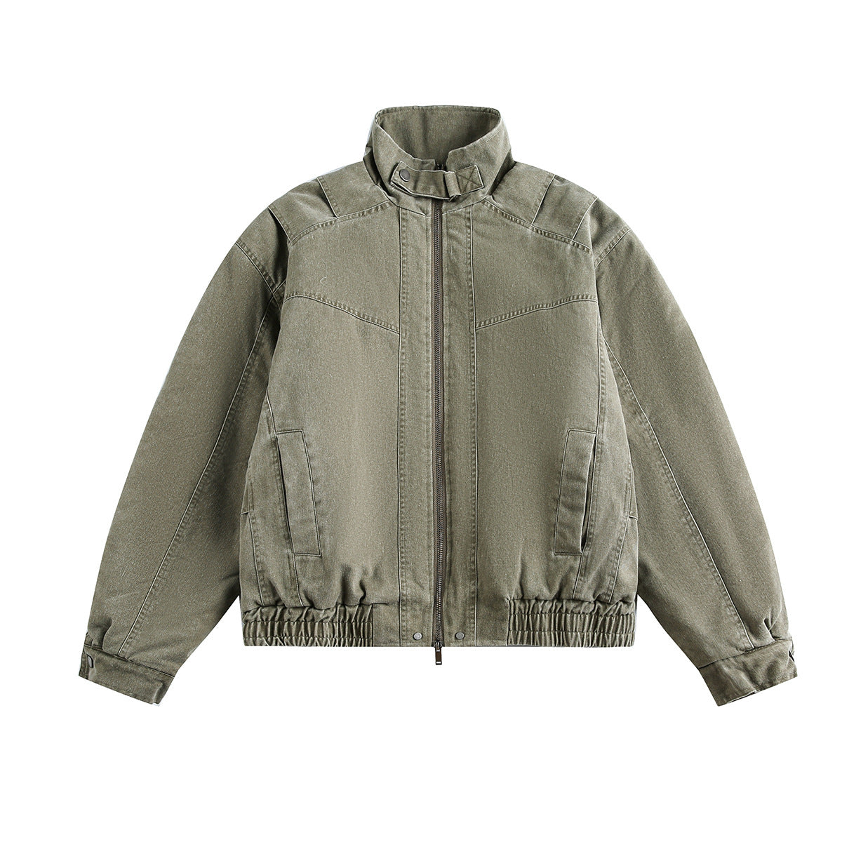 Washing workwear with cotton jacket and cotton jacket