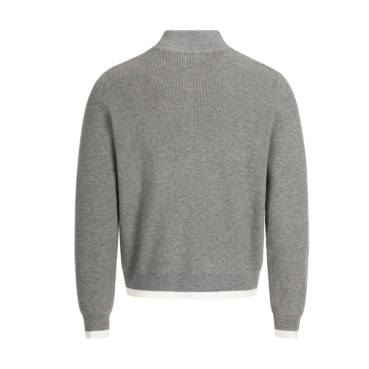 Zipper cardigan sweater jacket