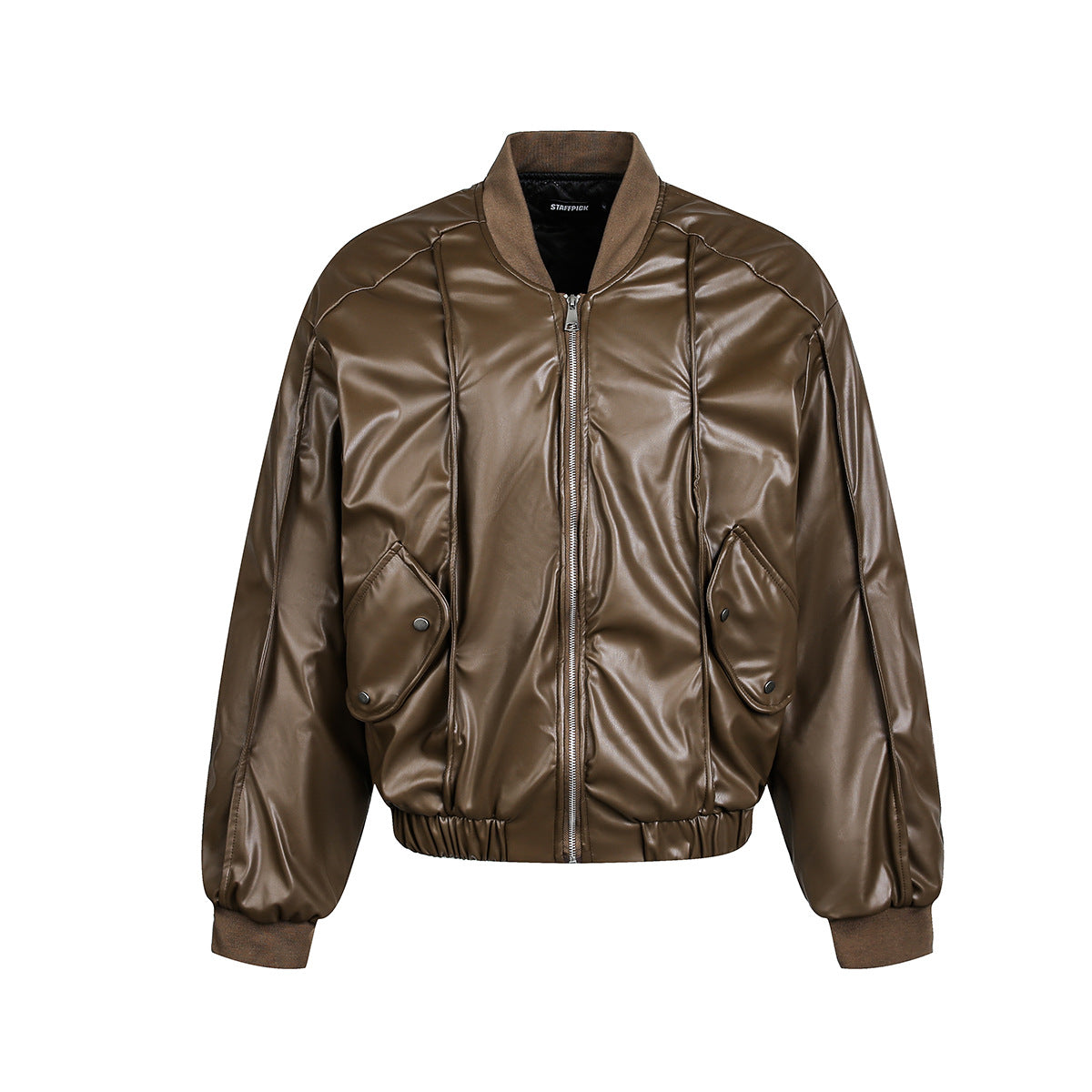 Leather jacket motorcycle cotton coat jacket