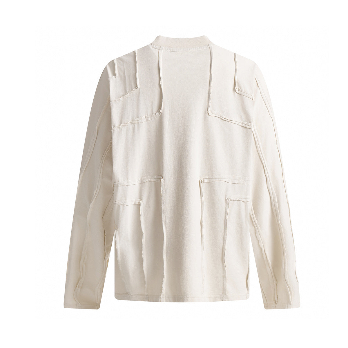 Splicing edge hoodie