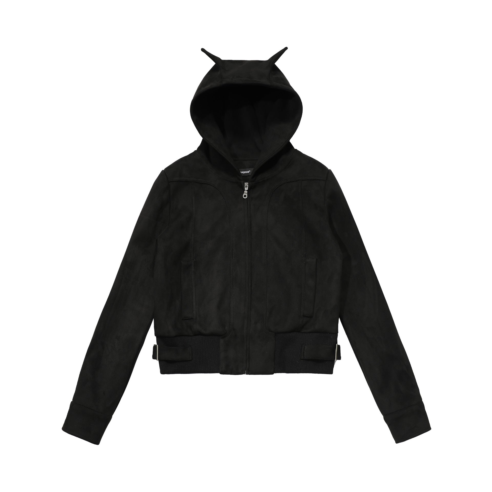 Little Devil Ears Hooded Jacket Short Jacket